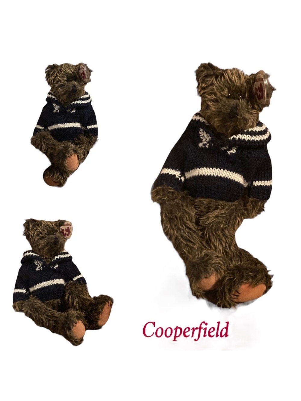 Cooperfield The Bear Rare Ty Attic Treasures